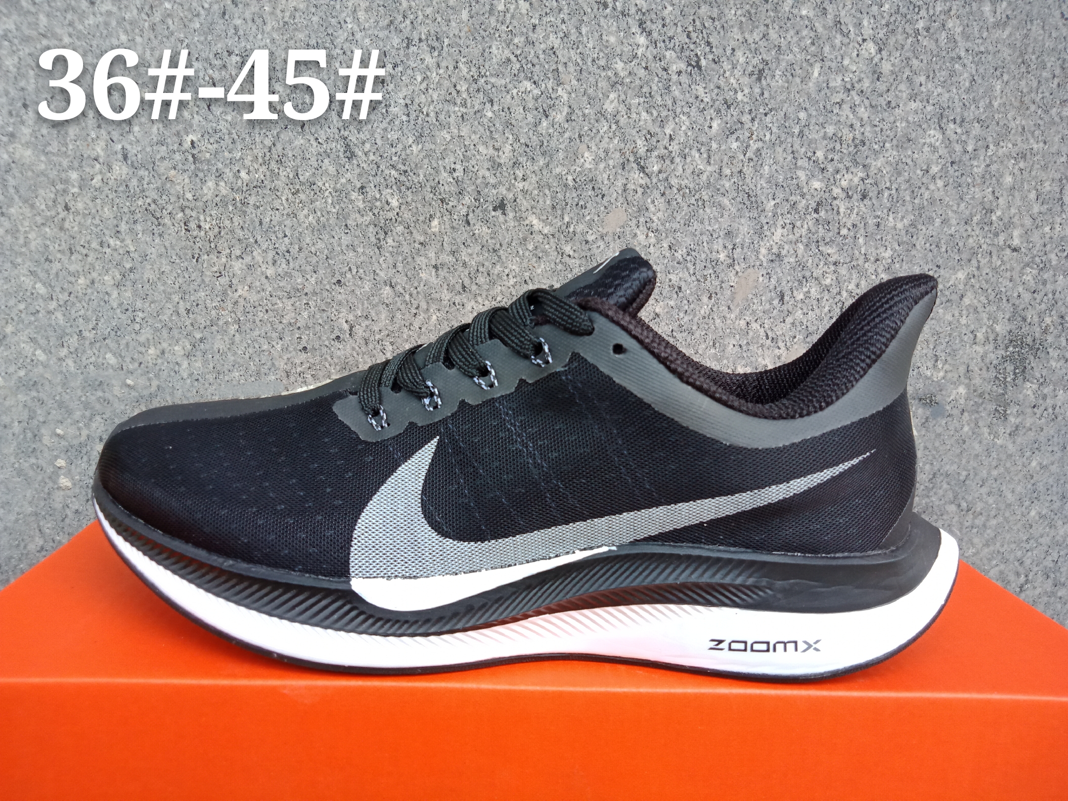 Women Nike Air Zoom Pegasus 35X Deep Blue Grey Shoes - Click Image to Close